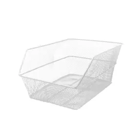 Atala cestino posteriore mesh bianco S