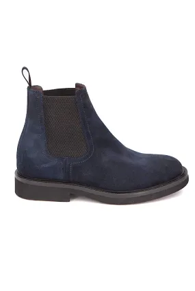 BARRETT Chelsea Boots in Suede Blu