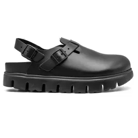 Birkenstock Sabot Tokyo Pap Chunky Nero Cinturino Al Tallone Donna