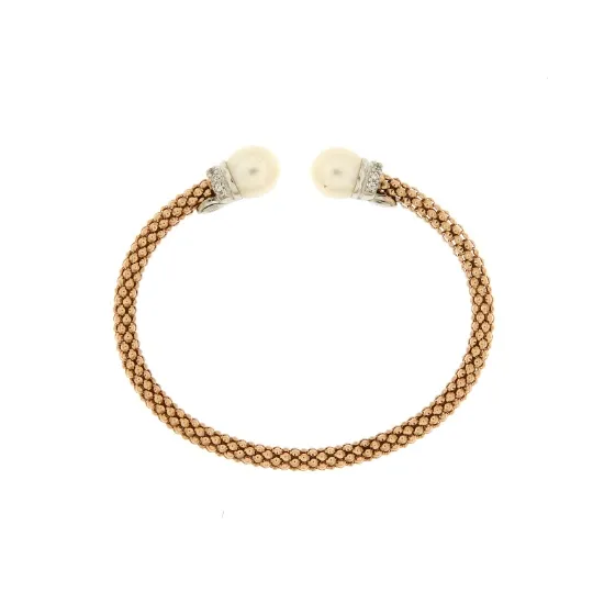 Bracciale rigido perle