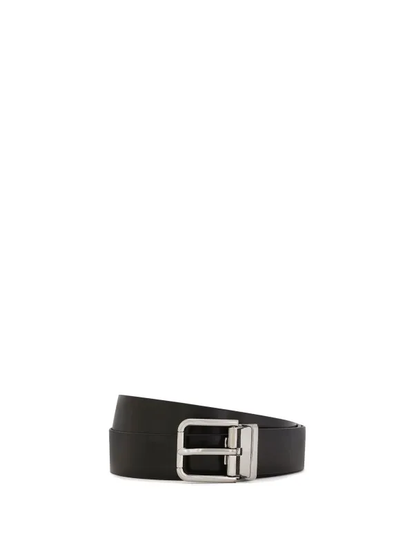 Brushed Calfskin Belt