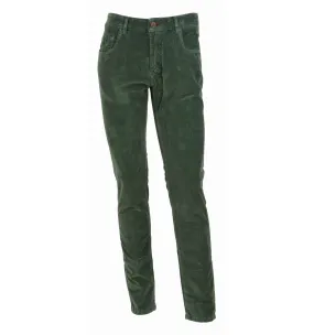 CAMOUFLAGE AR AND J. uomo pantalone verde BEST FIVE T41 651 RTS