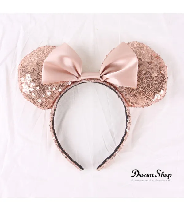 Cerchietto Minnie pailettes orecchie