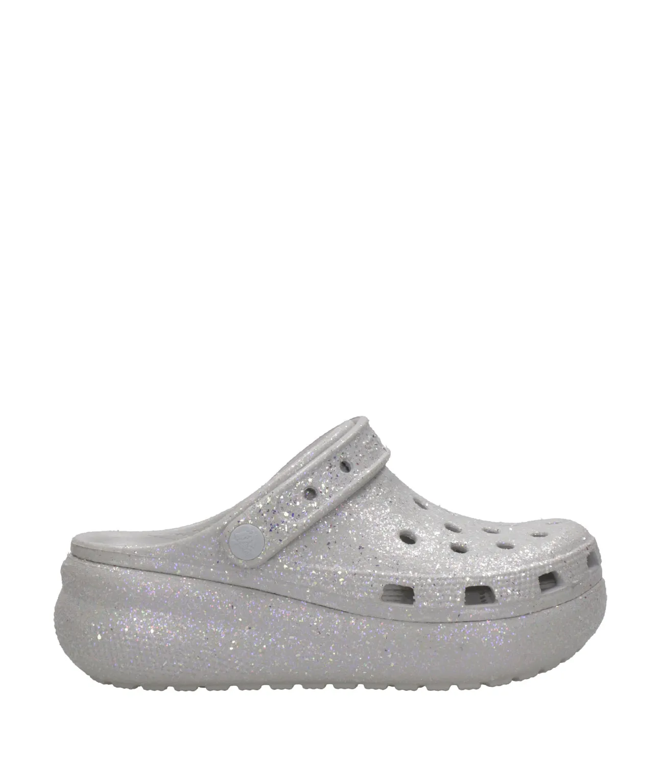 Crocs Kids | Sabot Classic Crocs Glitter Cutie Cgk Grigio