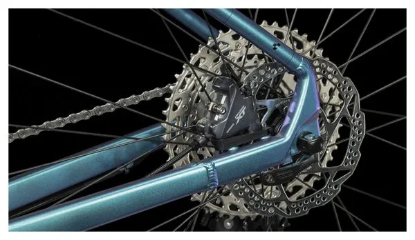 Cube Reaction Pro Hardtail MTB Shimano Deore/XT 12S 29'' Interruttore Blu Viola 2023