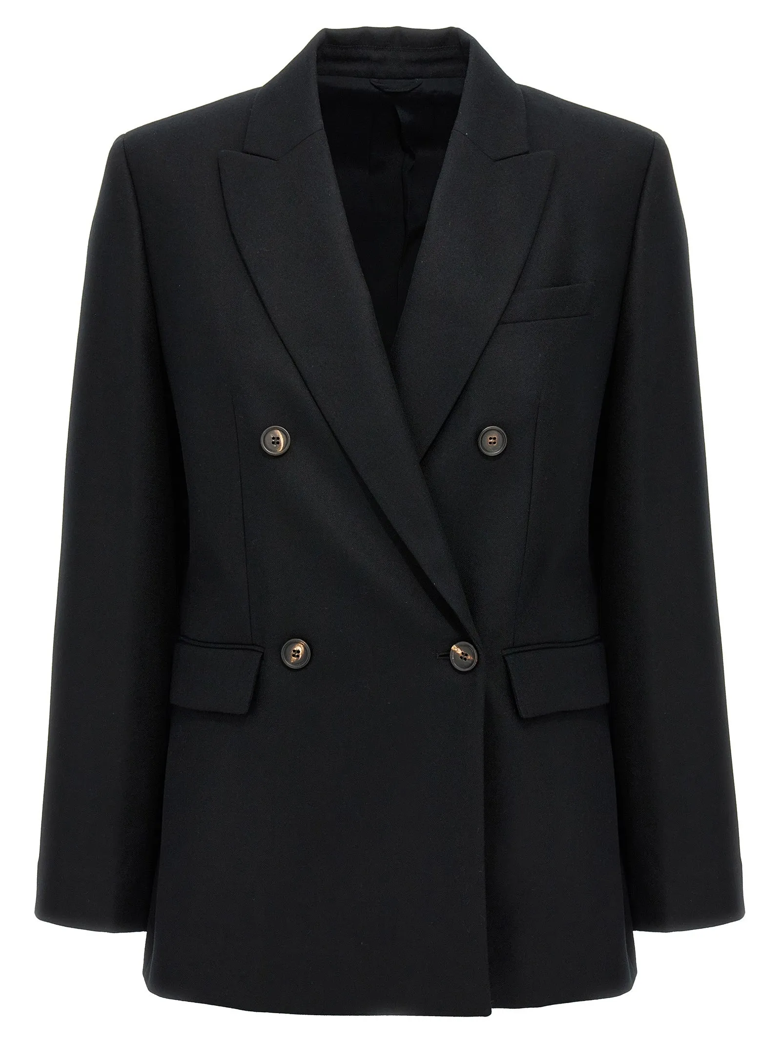 Double-Breasted Blazer Blazer And Suits Nero