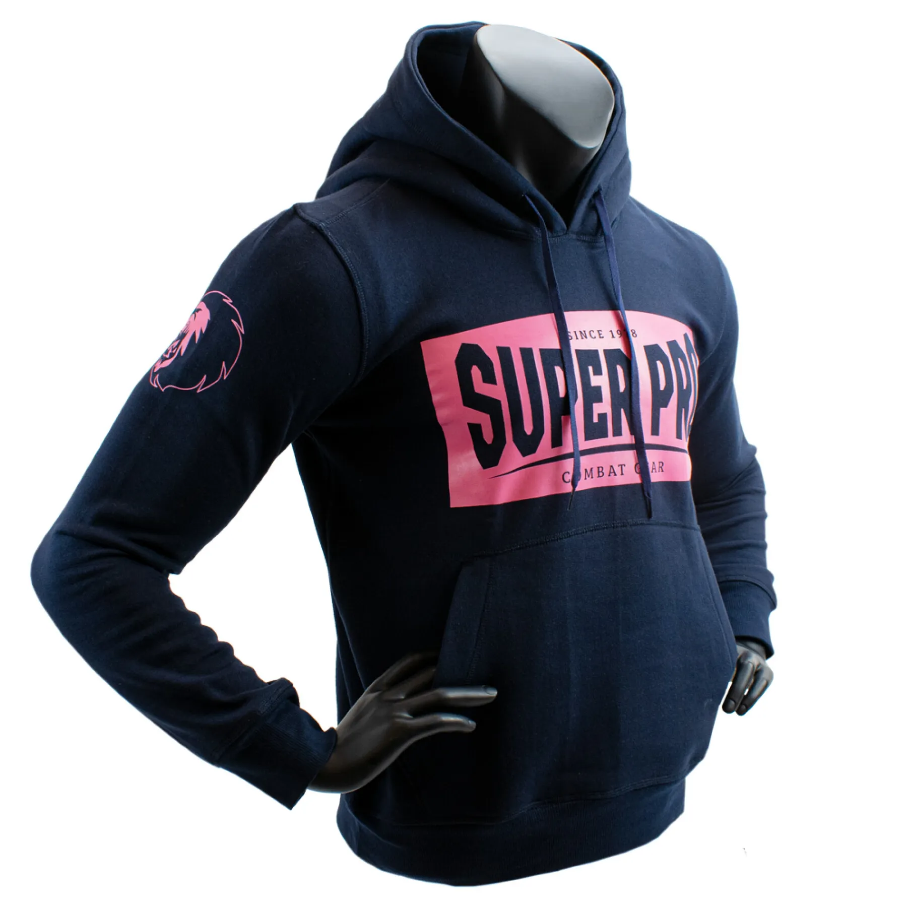 Felpa con cappuccio per bambini Super Pro Block-logo