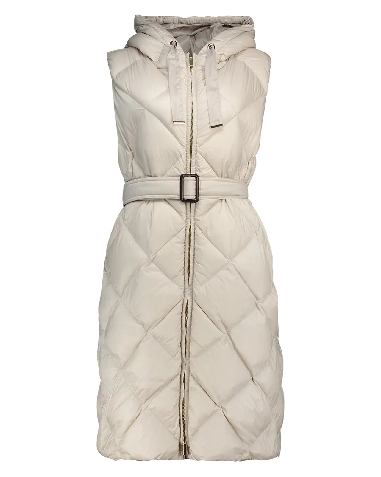 Gilet lungo Tregil sabbia
