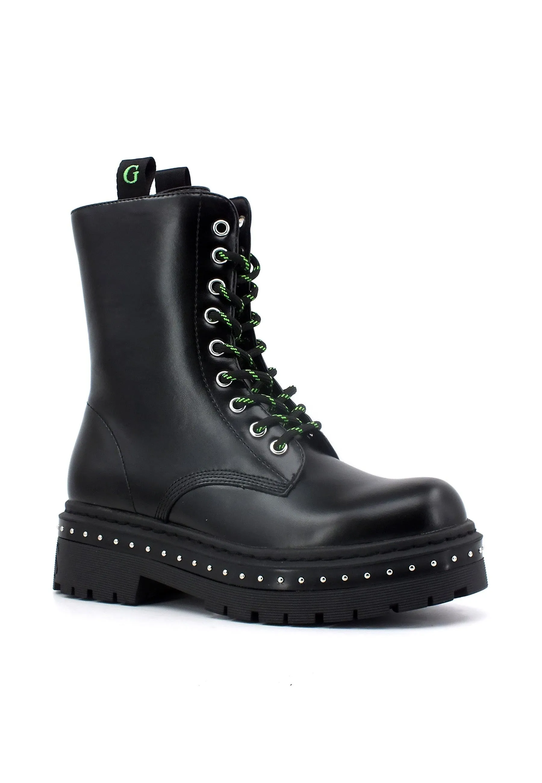 GUESS Stivaletto Anfibio Donna Black FL7JYALEA10
