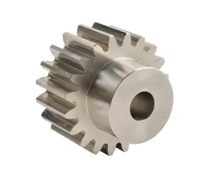 Ingranaggio cilindrico RS PRO, modulo 1, 40 denti, passo Ø 40mm, semigiunto Ø 25mm, foro Ø 10mm, in Acciaio
