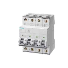 Interruttore magnetotermico Siemens, 4P 8A 5 kA, Tipo C