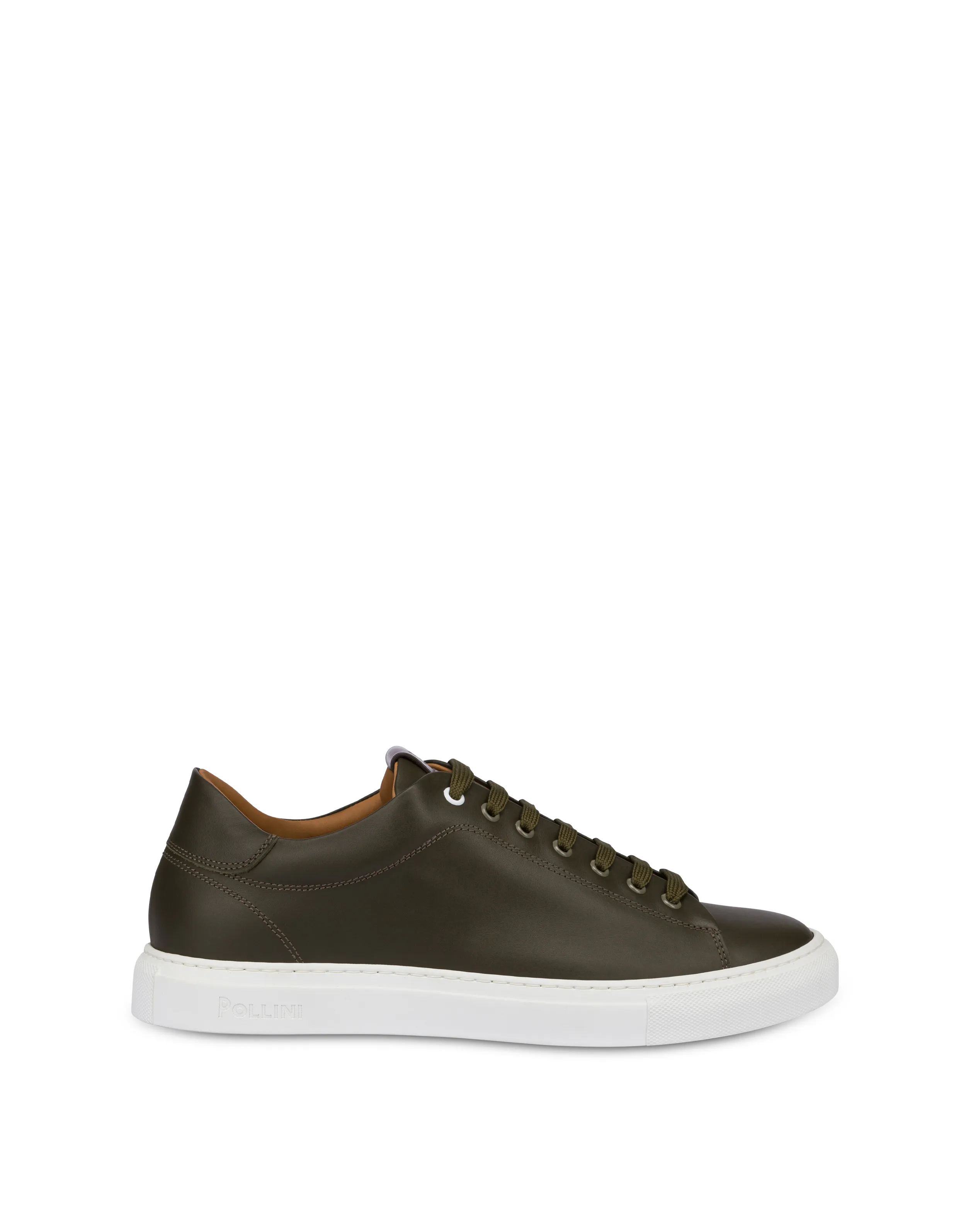    Linea Pollini Sneakers In Vitello Tennis Club Militare