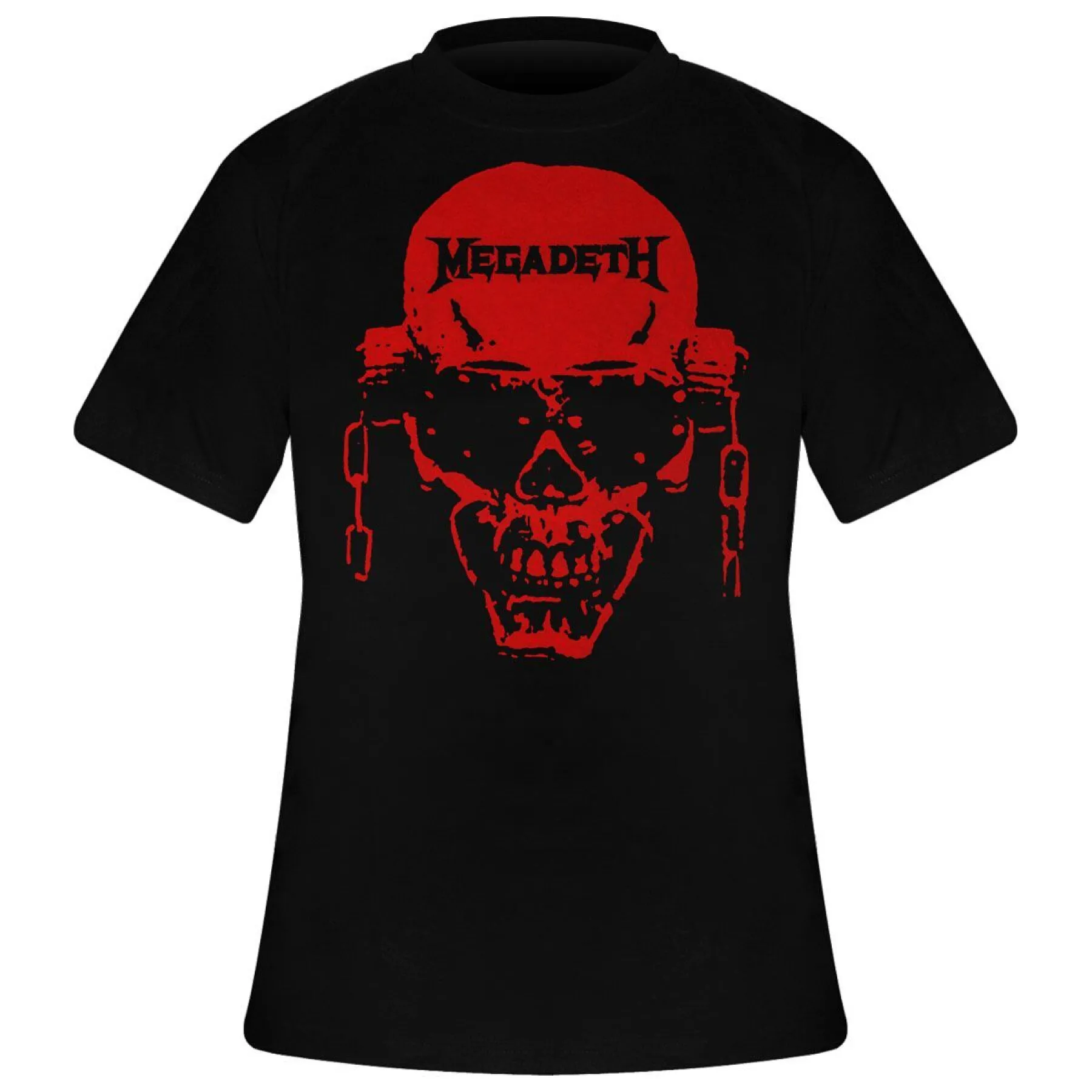 Maglietta Rock à Gogo Megadeth - Vic Hi-contrast Red