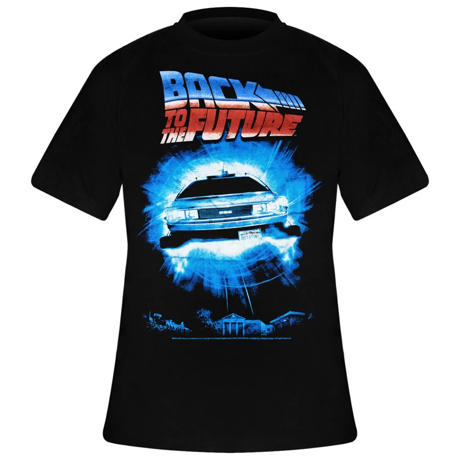Maglietta Rock à Gogo Retour Vers Le Futur - Outatime