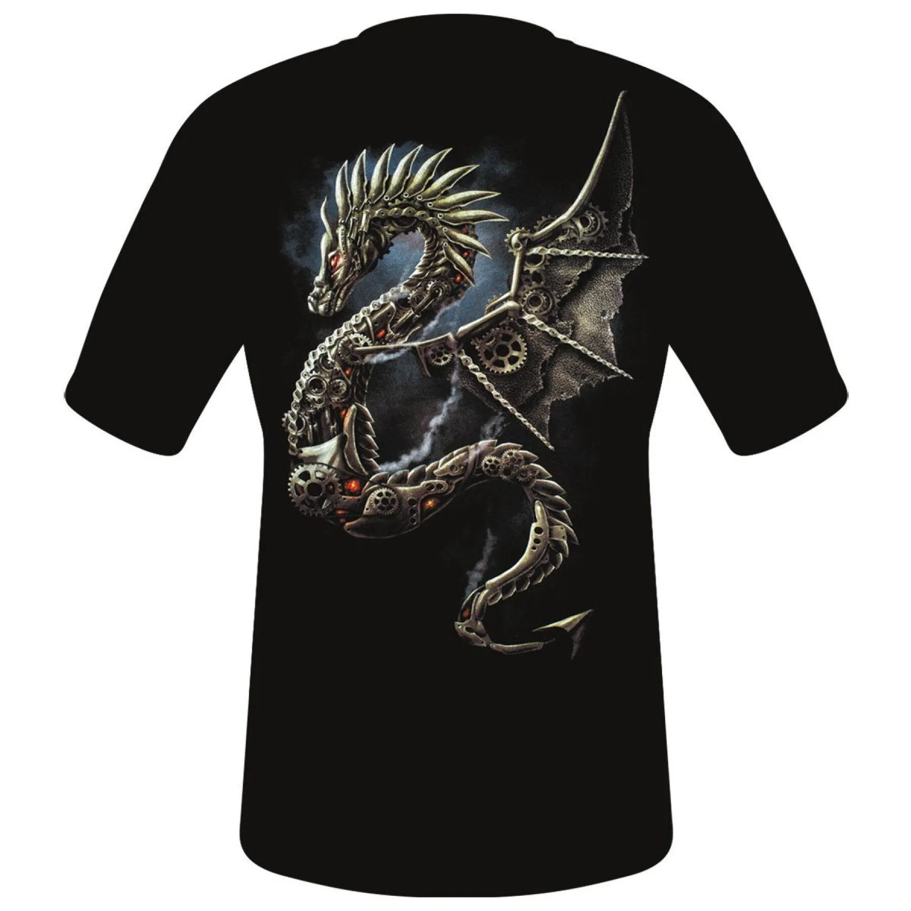 Maglietta Spiral Dragon Cogs