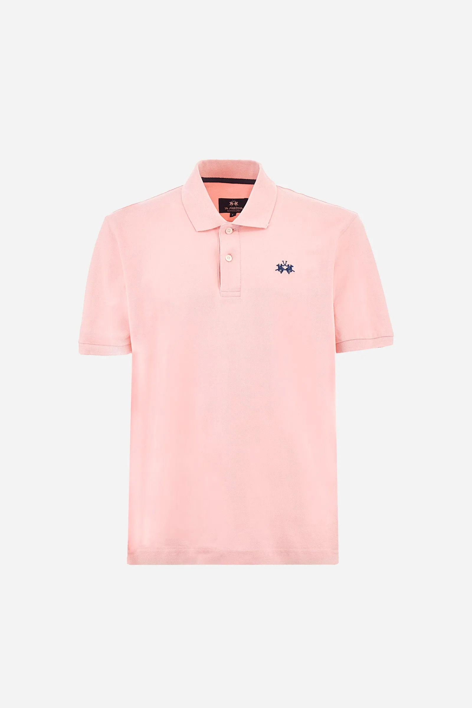 Men's regular fit short-sleeved polo shirt - Tex