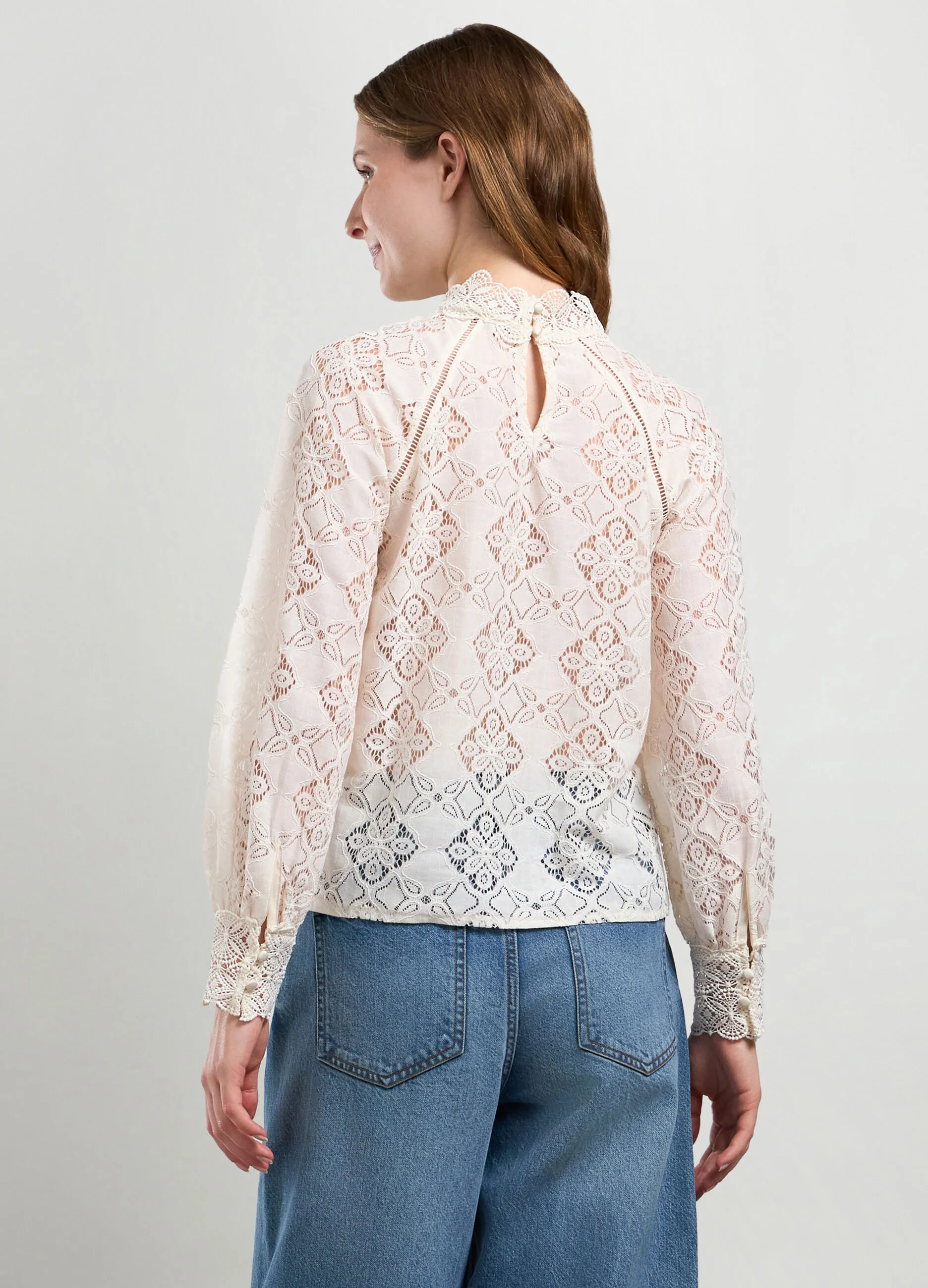 NICE & CHIC  Blusa in pizzo donna