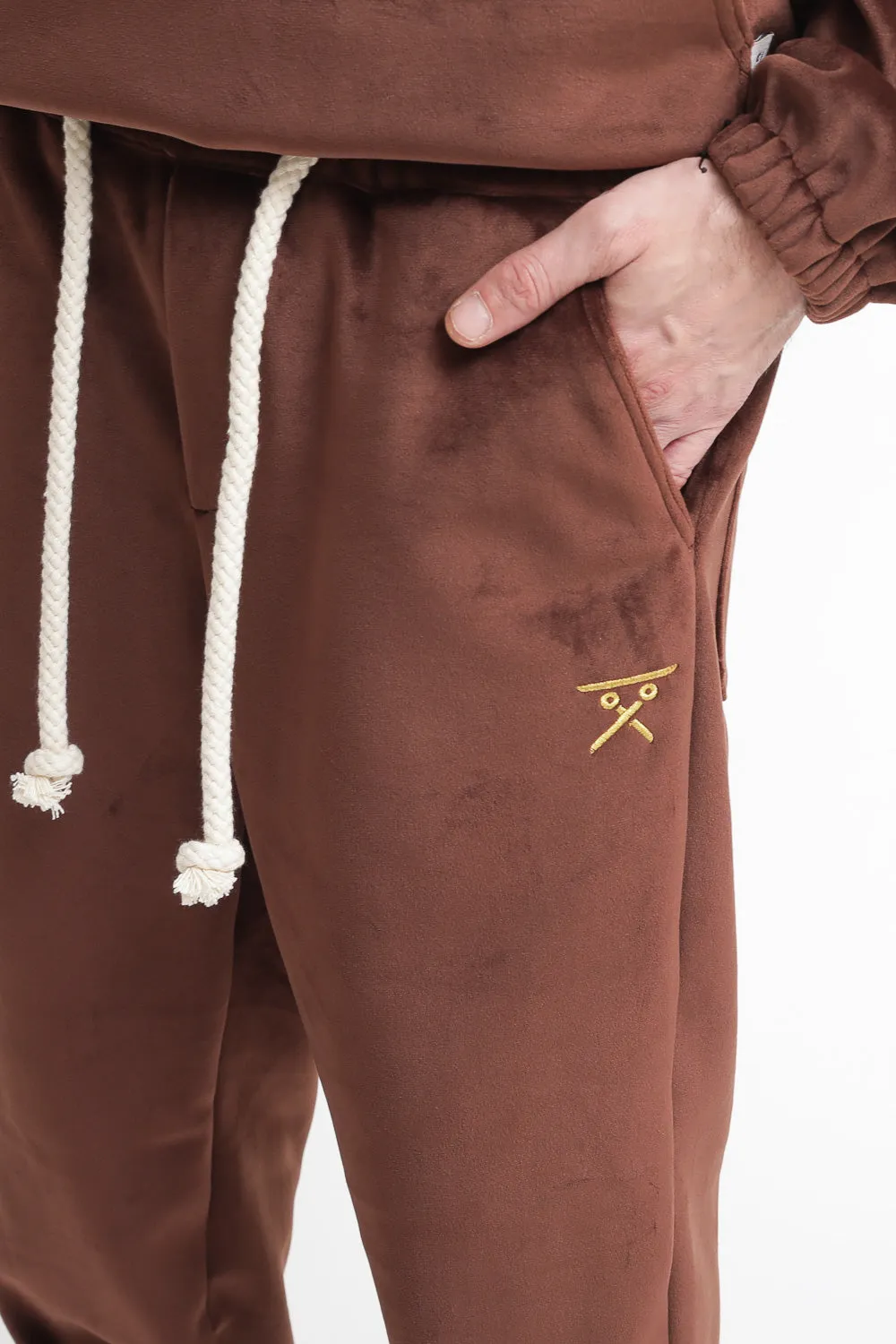 Pantalone Ciniglia - Moro
