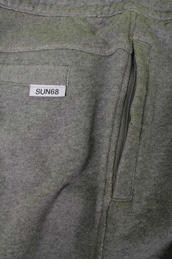 Pantaloni Felpa Uomo Sun 68 Grigio 