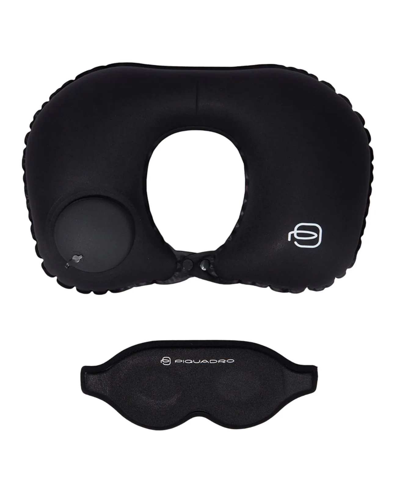 Piquadro - Set da viaggio con cuscino gonfiabile per il collo | Studioarch.com