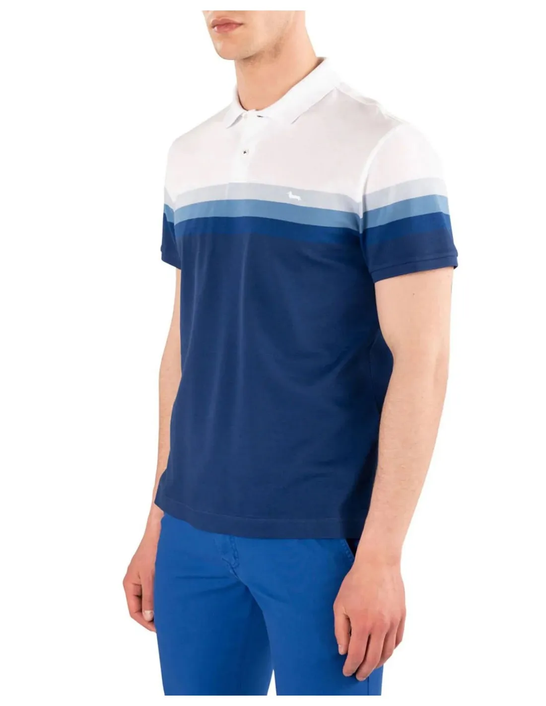 Polo Uomo a righe Harmont E Blain