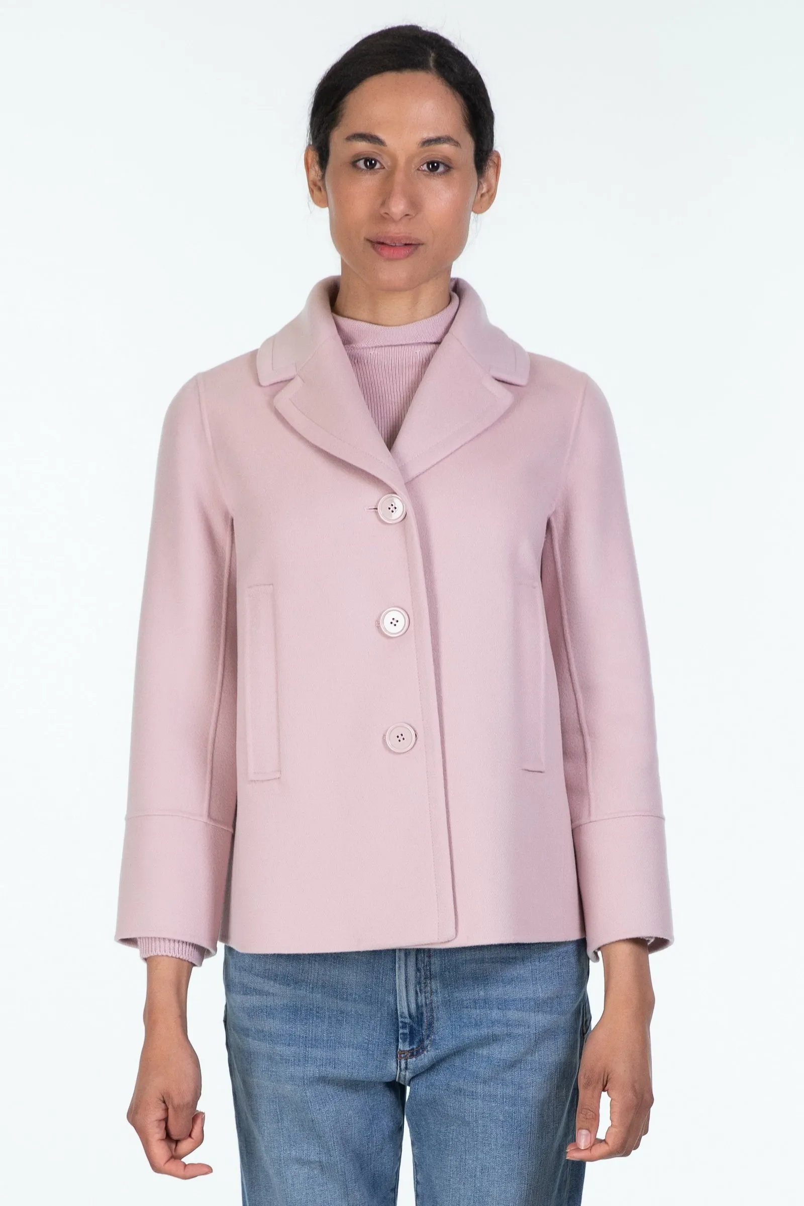‘S MAX MARA caban monopetto in lana MOON