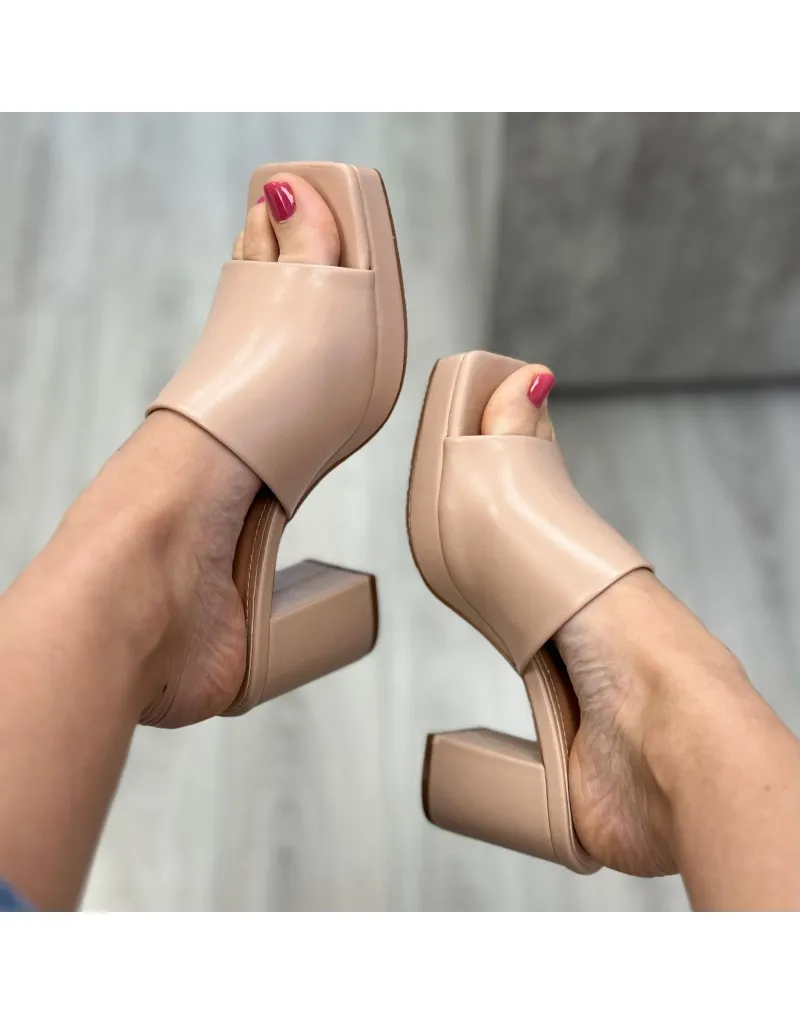 SABOT CON PLATEAU NUDE