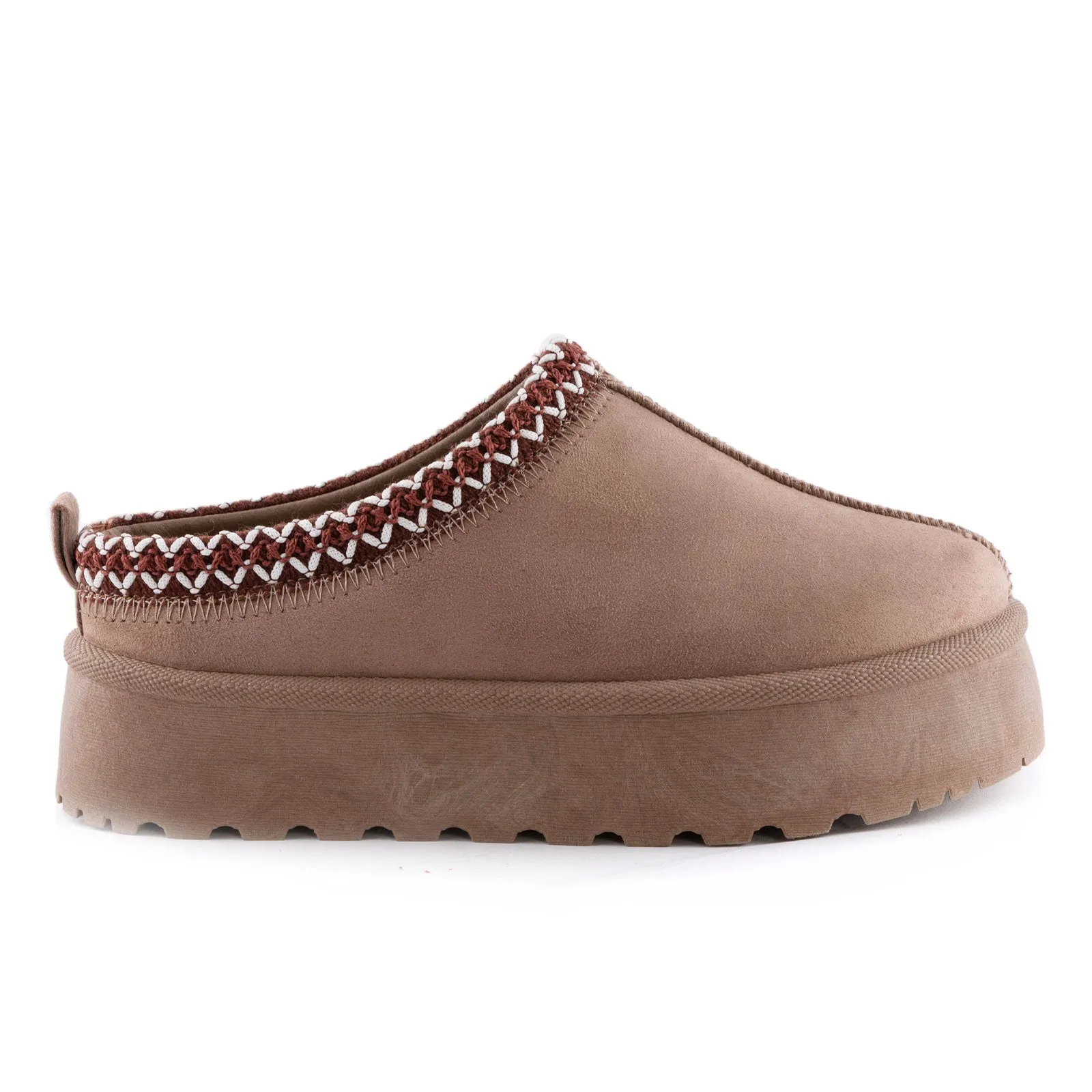 Sabot Scamosciati Donna Pelliccia Interna H-3