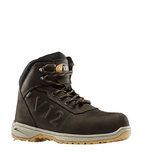 Scarponcini antinfortunistici V12 Footwear da  Unisex tg. 42, col. Marrone