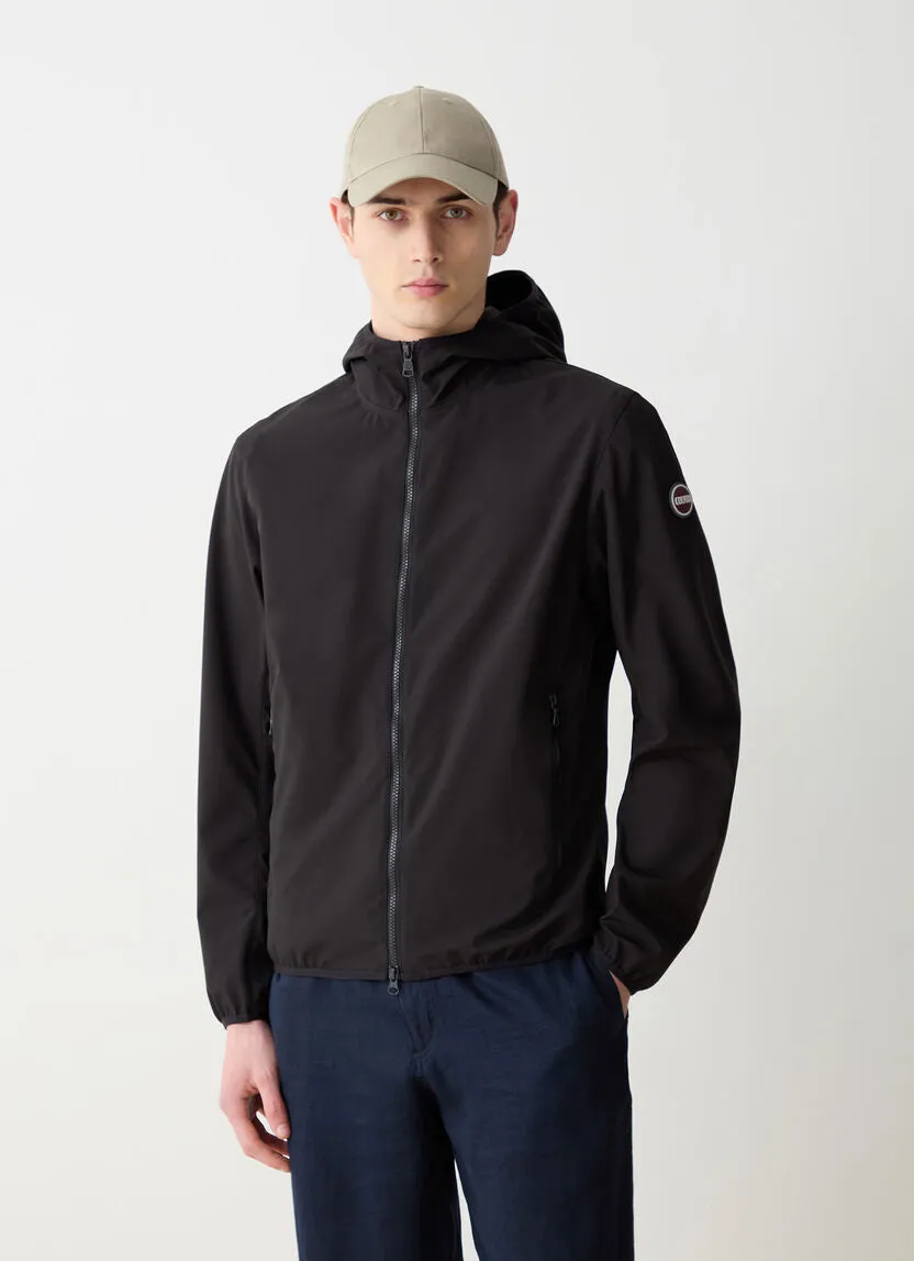 Softshell Jacket with Hood / Black