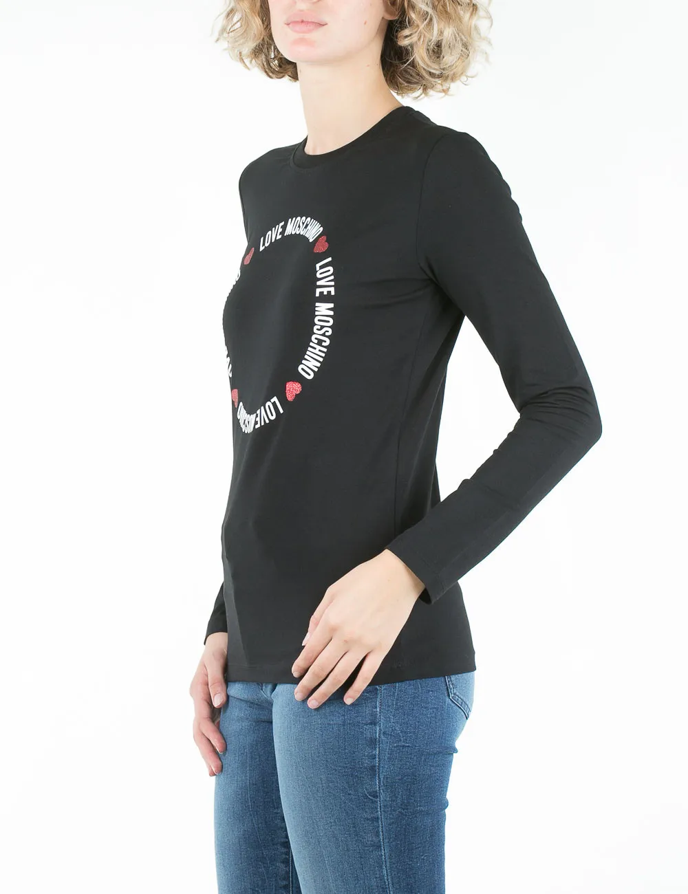 T-shirt manica lunga Love Moschino    