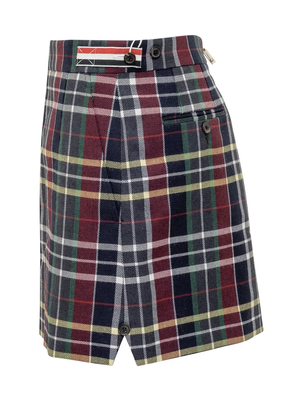 THOM BROWNE Minigonna Check 