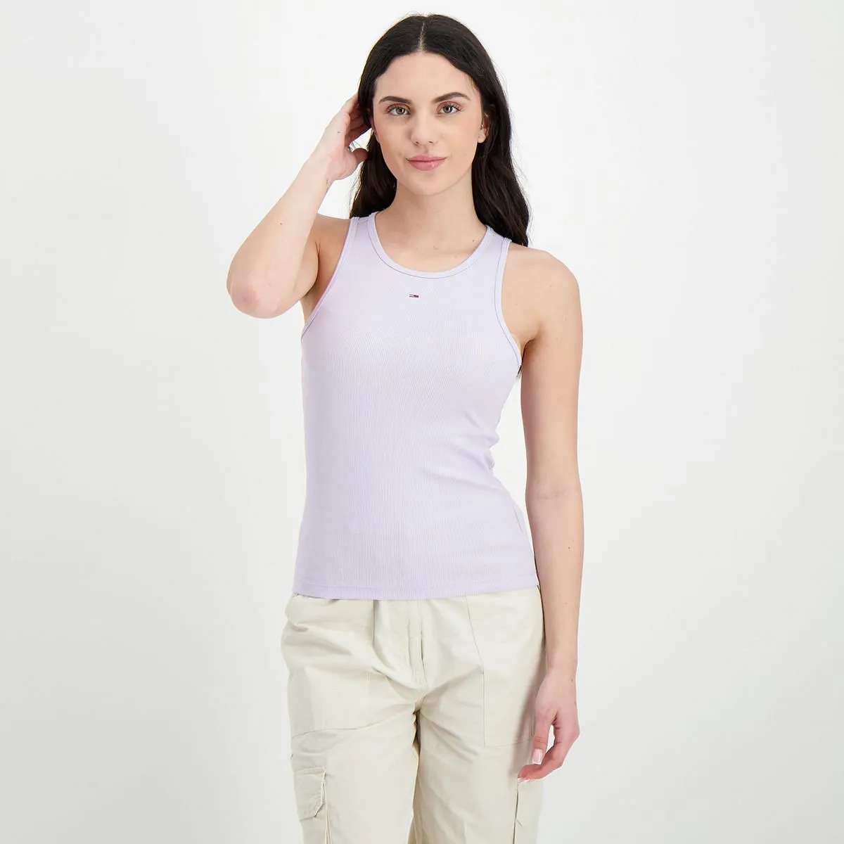      TOMMY JEANS CANOTTA ESSENTIAL A COSTE DONNA  