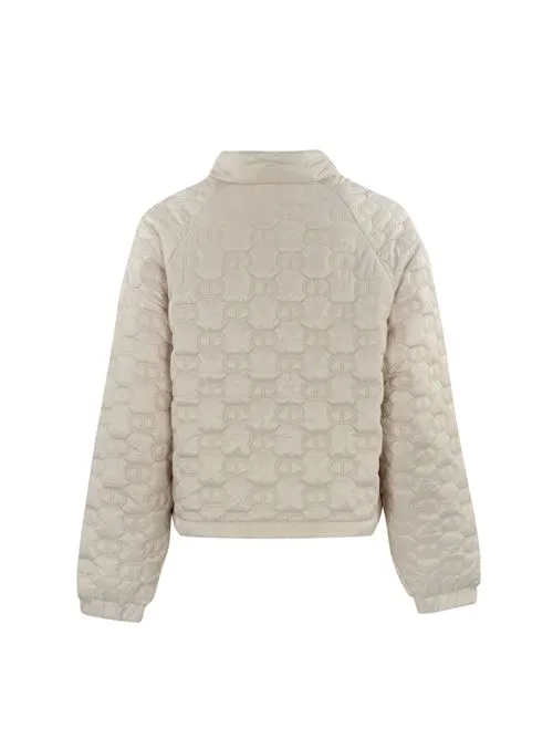 TWINSET     Giubbotto trapuntato Oval T