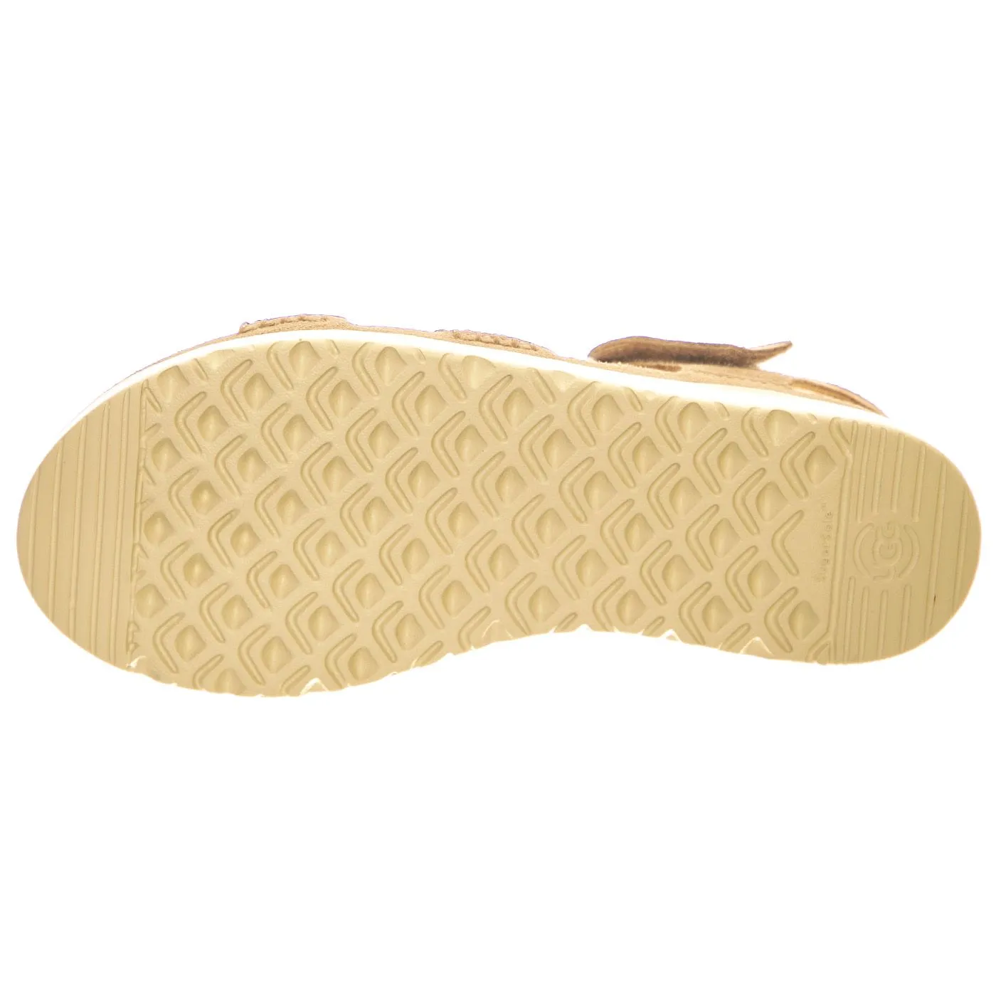 Ugg Goldenstar Strap Driftwood K - Sandali Bambino Beige    