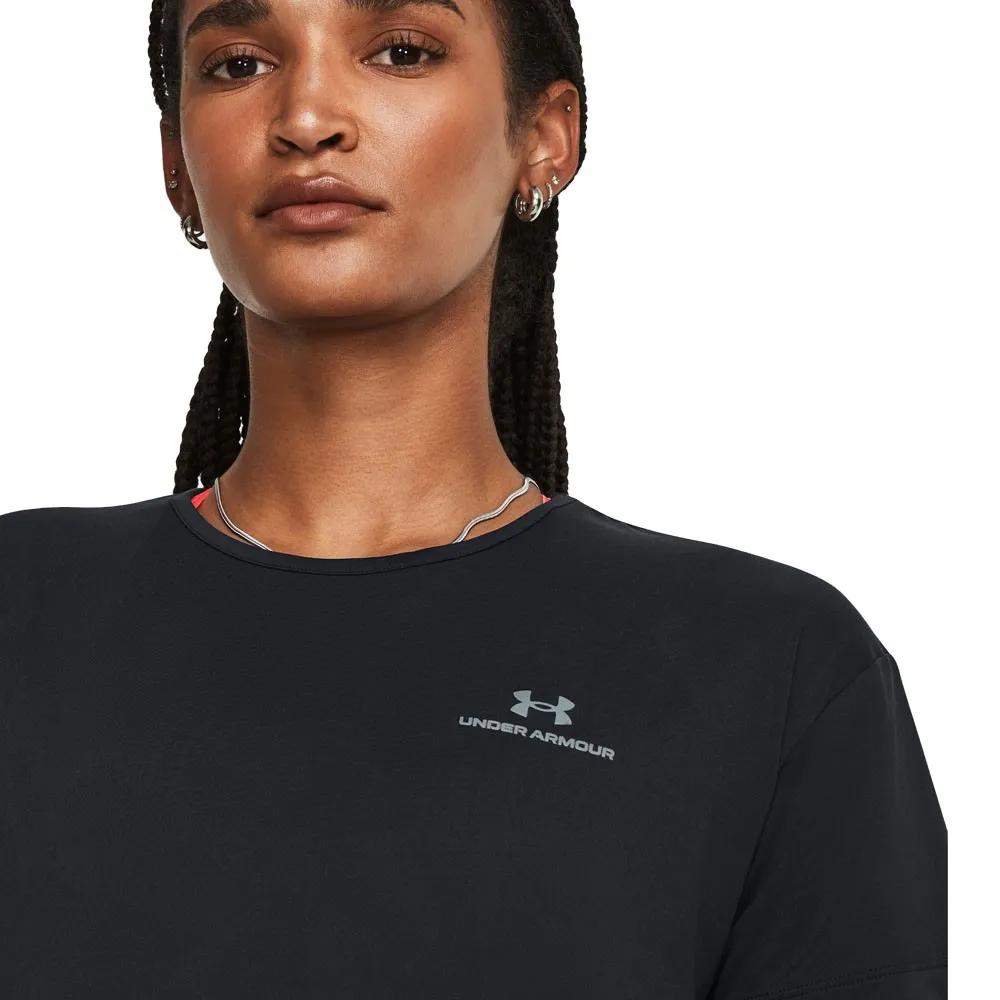 Under Armour Maglietta Palestra Rush Energy Train Ghl Nero Donna