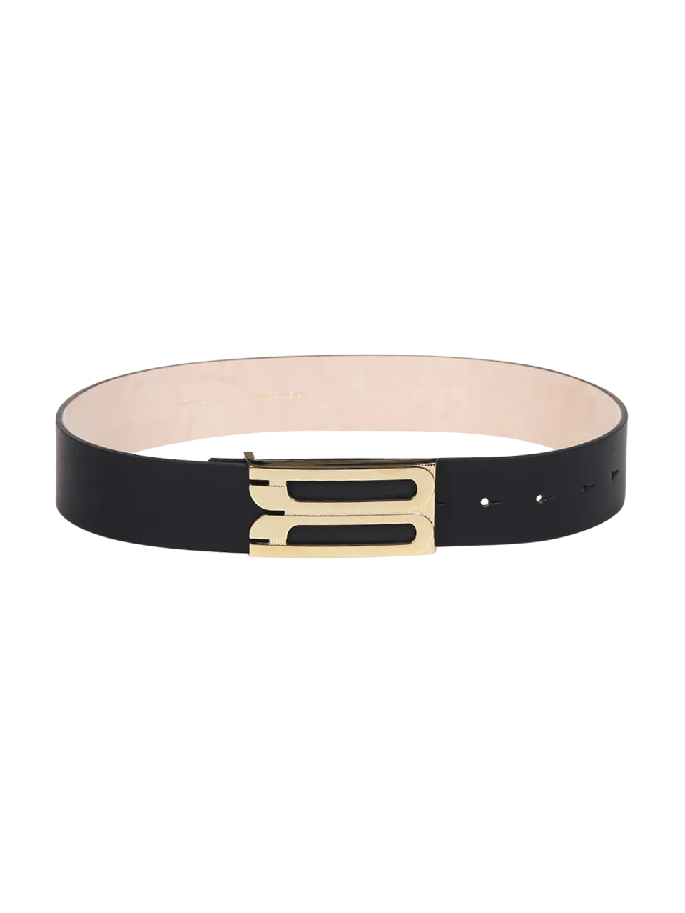 WOMAN VICTORIA BECKHAM BLACK BOVIS ARIES JUMBO FRAME BELT
